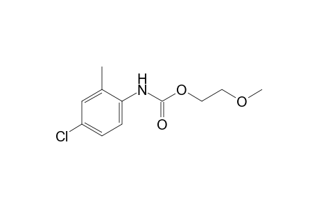 4-chloro-2-methylcarbanilic acid, 2-methoxyethyl ester