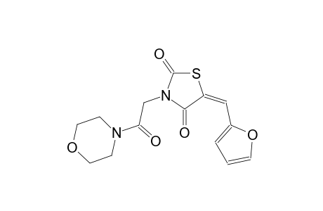 (5E)-5-(2-furylmethylene)-3-[2-(4-morpholinyl)-2-oxoethyl]-1,3-thiazolidine-2,4-dione