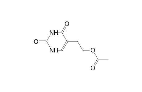 Acetic acid 2-(2,4-dioxo-1,2,3,4-tetrahydro-pyrimidin-5-yl)-ethyl ester