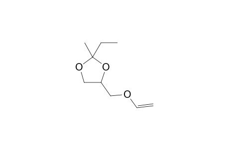 1,3-Dioxolane, 2-ethyl-2-methyl-4-[(vinyloxy)methyl]-