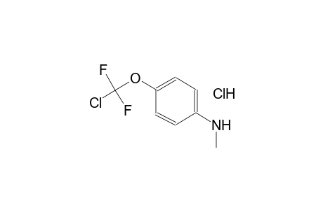 benzenamine, 4-(chlorodifluoromethoxy)-N-methyl-, hydrochloride