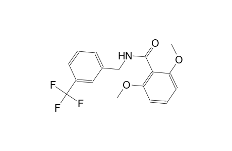 2,6-dimethoxy-N-[3-(trifluoromethyl)benzyl]benzamide