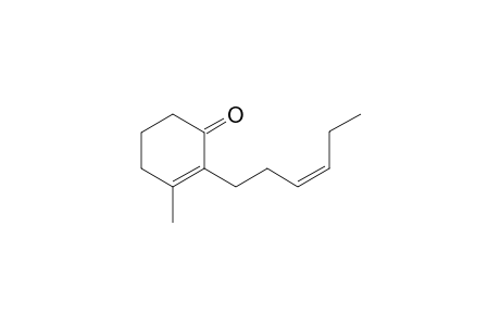 2-Cyclohexen-1-one, 2-(3-hexenyl)-3-methyl-, (Z)-