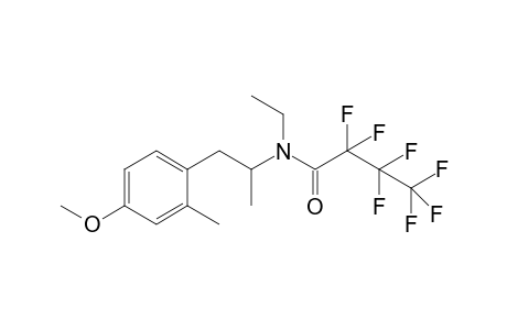 N-ethyl-2,2,3,3,4,4,4-heptafluoro-N-(1-(4-methoxy-2-methylphenyl)propan-2-yl)butanamide