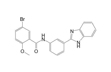 benzamide, N-[3-(1H-benzimidazol-2-yl)phenyl]-5-bromo-2-methoxy-