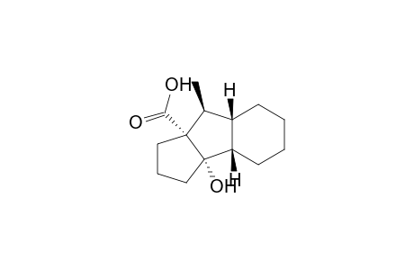 (1RS,2SR,7RS,8RS,9SR)-1-hydroxy-9-hydroxycarbonyl-8-methyltricyclo[7.3.0(2,7).0(1,9)]dodecane