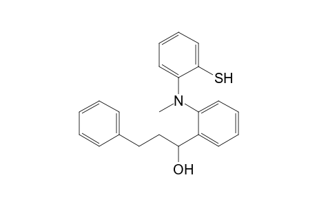 3-Phenyl-1-[2-(N-Methyl-2-sulfanylanilino)phenyl]-1-propanol