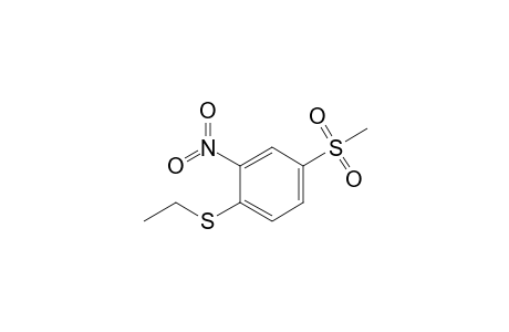 4-(Ethylthio)-3-nitrophenyl methyl sulfone