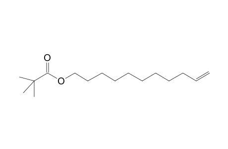 2,2-Dimethylpropionic acid, undec-10-enyl ester