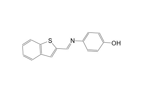 phenol, 4-[[(E)-benzo[b]thien-2-ylmethylidene]amino]-