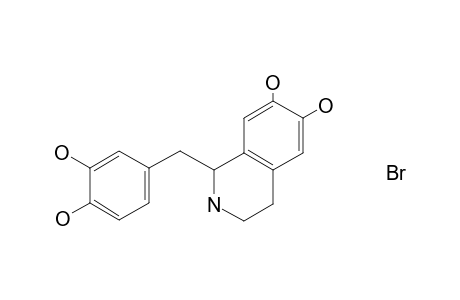 (+/-)-Tetrahydropapaveroline hydrobromide