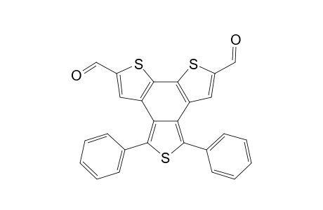 4,6-Diphenylbenzo[2,1-b:3,4-b':5,6-c'']trithiophene-2,8-dicarbaldehyde