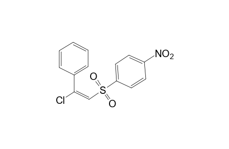 trans-β-Chlorostyryl p-nitrophenyl sulfone