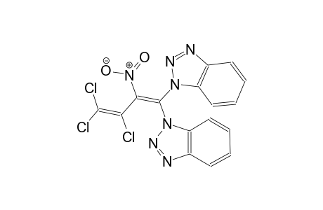 1,1-Bis(1H-benzotriazol-1-yl)-3,4,4-trichloro-2-nitrobuta-1,3-diene
