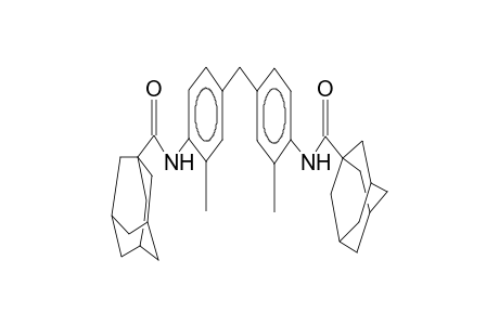 3,3'-dimethyl-4,4'-bis(1-adamantylcarbamido)diphenylmethane