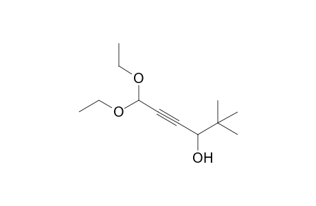 6,6-Diethoxy-2,2-dimethyl-4-hexyn-3-ol