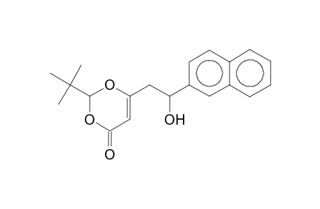 2-tert-BUTYL-6-(2-HYDROXY-2-NAPHTHALEN-1-YLETHYL)-[1,3]DIOXIN-4-ONE