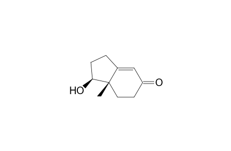 5H-Inden-5-one, 1,2,3,6,7,7a-hexahydro-1-hydroxy-7a-methyl-, cis-