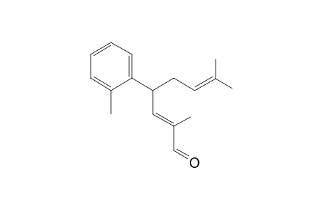 (E)-2,7-Dimethyl-4-(o-tolyl)oct-2,6-dienal