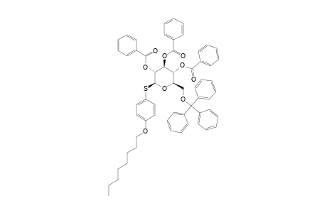 PARA-OCTYLOXYPHENYL-2,3,4-TRI-O-BENZOYL-6-O-TRITYL-1-THIO-BETA-D-GLUCOPYRANOSIDE