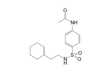 acetamide, N-[4-[[[2-(1-cyclohexen-1-yl)ethyl]amino]sulfonyl]phenyl]-