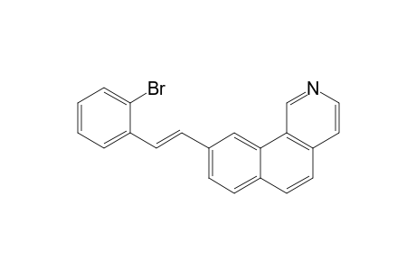 9-[2-(2-Bromophenyl)vinyl]benzo[h]isoquinoline