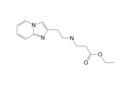 2-(2-ETHOXYCARBONYL-ETHYL)-AMINOETHYL-IMIDAZO-[1,2-A]-PYRIDINE