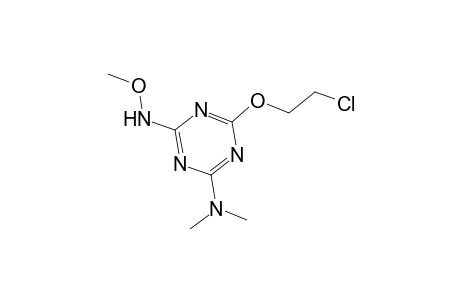 4-(2-Chloroethoxy)-6-(methoxyamino)-N,N-dimethyl-1,3,5-triazin-2-amine