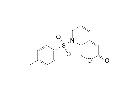 (Z)-4-[(4-methylphenyl)sulfonyl-prop-2-enylamino]-2-butenoic acid methyl ester