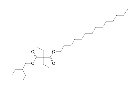 Diethylmalonic acid, 2-ethylbutyl tetradecyl ester