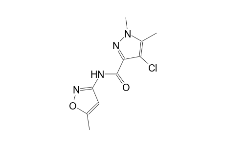 4-chloro-1,5-dimethyl-N-(5-methyl-3-isoxazolyl)-1H-pyrazole-3-carboxamide
