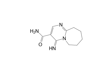 4-Azanylidene-7,8,9,10-tetrahydro-6H-pyrimido[1,2-a]azepine-3-carboxamide
