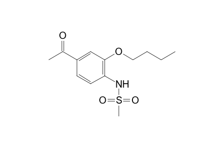 N-(4-acetyl-2-butoxyphenyl)methanesulfonamide