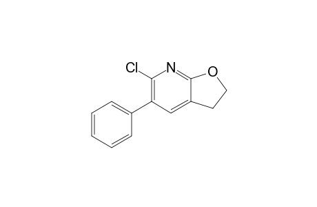 6-Chloro-2,3-dihydro-5-phenylfuro[2,3-b]pyridine