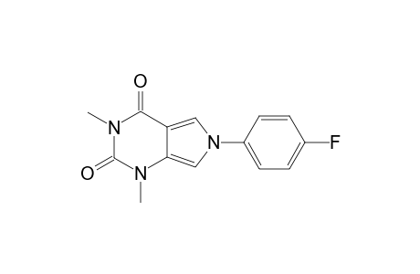 6-(4-Fluorophenyl)-1,3-dimethyl-1H-pyrrolo[3,4-d]pyrimidine-2,4(3H,6H)-dione