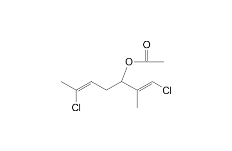 (1E,5Z)-1,6-DICHLORO-2-METHYLHEPTA-1,5-DIEN-1-YL-ACETATE