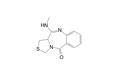 11-(methylamino)-1,11a-dihydro-5H-[1,3]thiazolo[4,3-c][1,4]benzodiazepin-5-one
