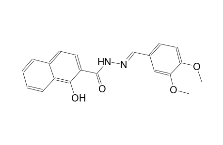 N'-[(E)-(3,4-dimethoxyphenyl)methylidene]-1-hydroxy-2-naphthohydrazide