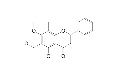LERIDOL;6-HYDROXYMETHYL-7-O-METHYLPINOCEMBRIN
