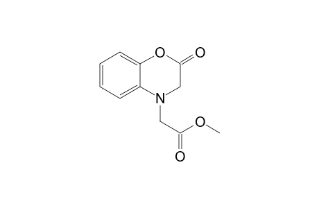2-(2-keto-3H-1,4-benzoxazin-4-yl)acetic acid methyl ester