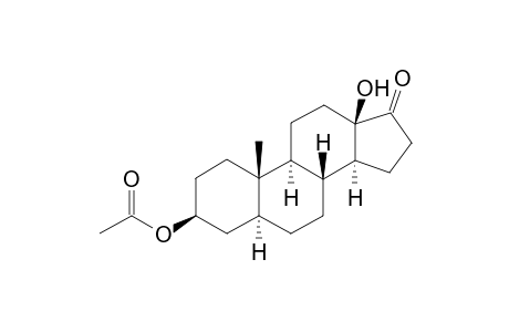 (3.beta.,5.alpha.13.beta.)-3-(Acetyloxy)-13-hydroxy-18-norandrostan-17-one