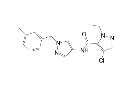 4-chloro-1-ethyl-N-[1-(3-methylbenzyl)-1H-pyrazol-4-yl]-1H-pyrazole-5-carboxamide