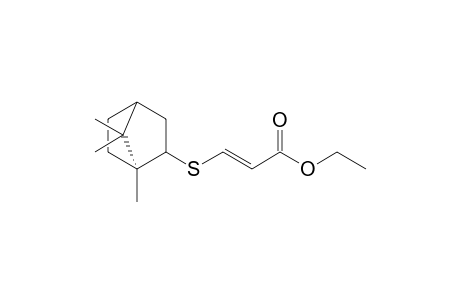 Ethyl (E)-3{[(1S)-exo]Bornylthio}propenoate
