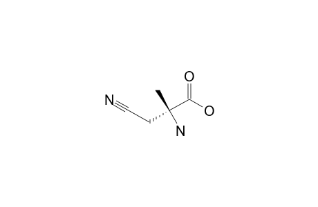 (R)-2-AMINO-3-CYANO-2-METHYL-PROPIONIC-ACID