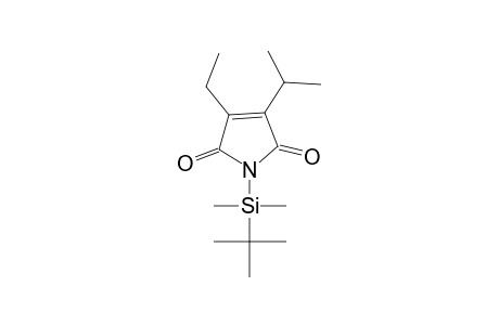 1-(tert-butyldimethylsilyl)-3-ethyl-4-isopropyl-1H-pyrrole-2,5-dione
