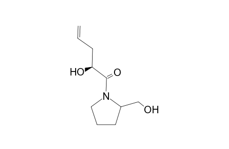 2-(Hydroxymethyl)-1-[(2S)-2'-allyl-2'-(hydroxyacetyl)]pyrrolidine