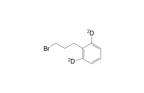 Ortho-D2-.gamma.-phenylpropylbromide
