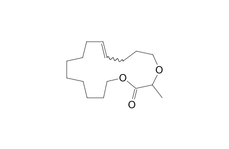 (+-)-3-Methyl-1,4-dioxacycloheptadec-(E/Z)-7-en-2-one