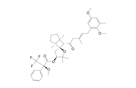 14-O-[(S)-2-METHOXY-2-PHENYL-2-(TRIFLUOROMETHYL)-ACETIC-ACID]-BALEARONE