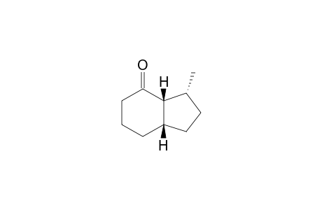 3.alpha.-Methyl-cis-4-hydrindanon